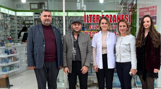 Eczacılar odası yönetimi Sarıgöl'de