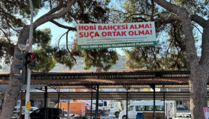 Foça tarih ve doğa talanına hayır platformundan hobi bahçeleri tepkisi