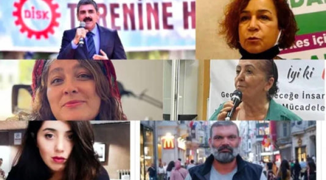 Gazeteci,siyasetçi ve sendikacılar adliyeye sevk edildi; ifadeleri alınıyor