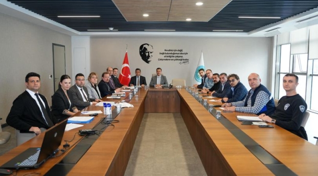 Haftalık olağan encümen toplantısı