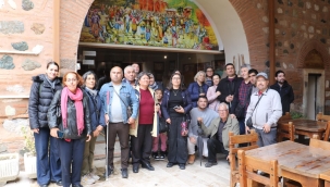  Herkes için turizm derneği üyeleri Manisa'da