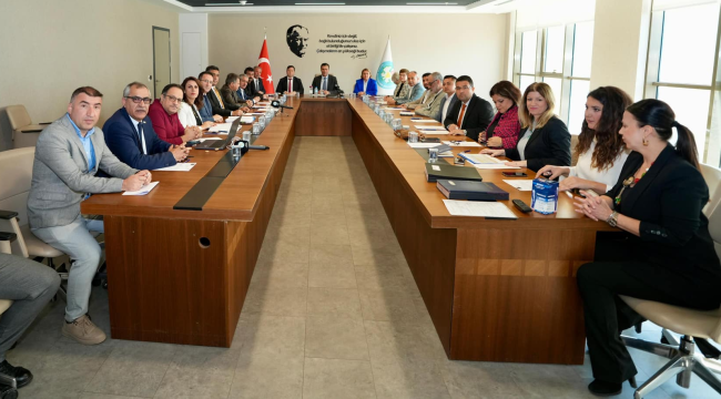 Jeopark belediyeler birliği Manisa'da toplandı