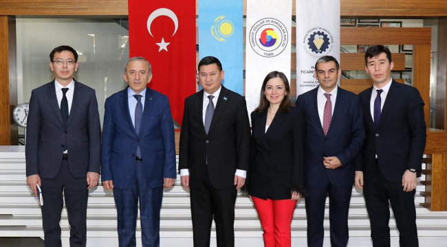 Kazakistan İstanbul konsolosu TSO'da