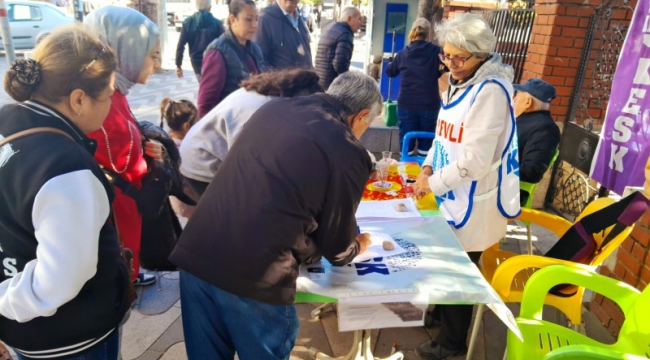 KESK ülke genelinde kadına yönelik şiddete karşı imza kampanyası düzenledi