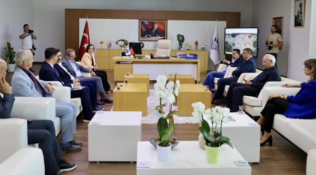 Kıyı Ege belediyeler birliği encümen toplantısı yapıldı