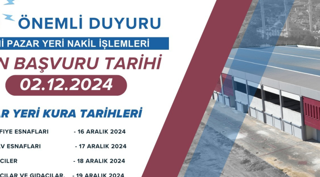 Kula'da yeni yapılan pazar yeri için nakil işlemleri çağrısı