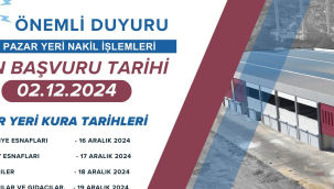 Kula'da yeni yapılan pazar yeri için nakil işlemleri çağrısı