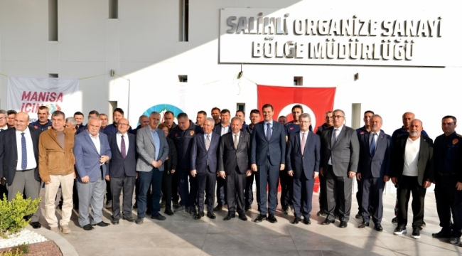 Manisa Büyükşehir Belediyesi, SOSB itfaiyesi'ne personel desteği sağlayacak