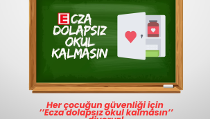 Manisa Eczacı odasından "ecza dolapsız okul kalmasın" kampanyası