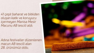 Mesir macunu AB coğrafi işaret tescili aldı