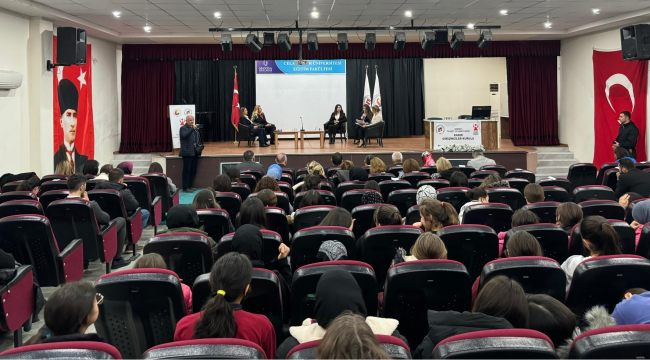 Mesleki eğitimde kadın rolü konferansı büyük ilgi gördü