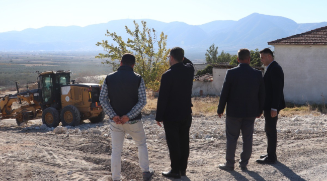 Öveçli- Musahoca mahallesi çevre yolu yapılıyor