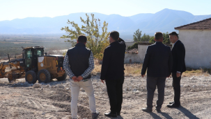 Öveçli- Musahoca mahallesi çevre yolu yapılıyor