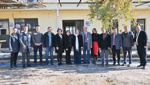 Sokak hayvanları komisyonu Soma ve Kırkağaç bakım evlerini denetledi