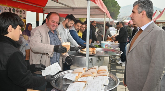 Soma'da hamsi festivali