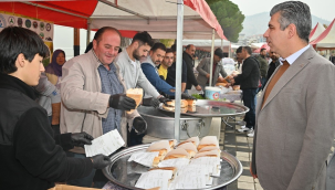 Soma'da hamsi festivali