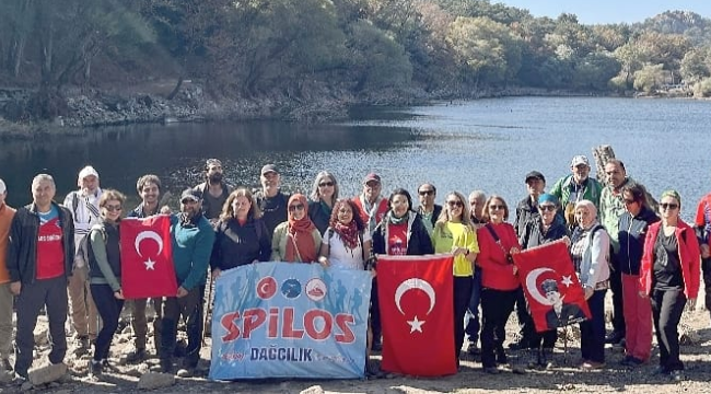 Spilos trekking üyeleri Kurudere-Karagöl-Alaniçi parkurunda yürüdü
