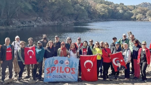 Spilos trekking üyeleri Kurudere-Karagöl-Alaniçi parkurunda yürüdü