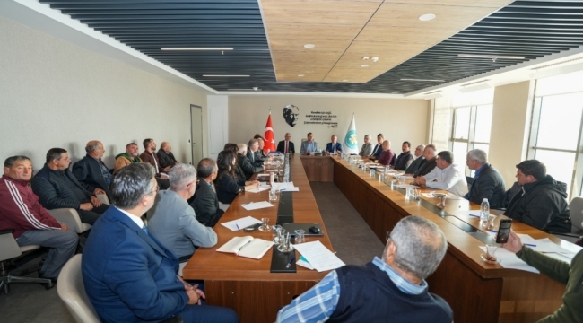 Su fakiri Manisa'da tarımda verimli su kullanımı toplantısı