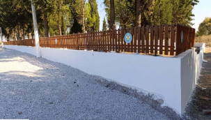 Tekeliler mahallesi mezarlığı,yenilendi 