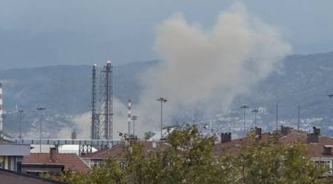 Tüpraş'ta patlama: Bölgeden dumanlar yükseliyor