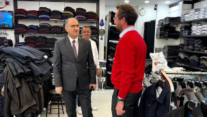 Vali Özkan esnafları ziyaret etti