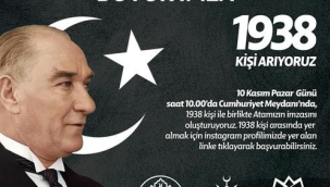 Yunusemre belediyesinden Atatürk'ü anma çağrısı