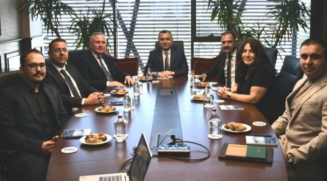 Ziyarette Demirci organize sanayi bölgesi sorunları ele alındı