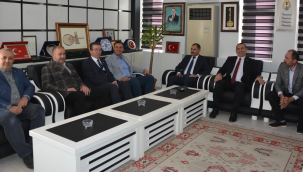 Ziyarette Demirci'ye yapılacak ortak yatırımlar ele aındı