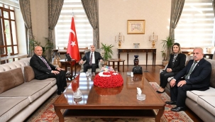 Ziyarette ilçede yapılan çalışmalar ele alındı