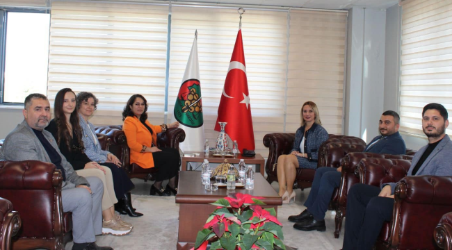 Ziyarette meslek dayanışması konuşuldu