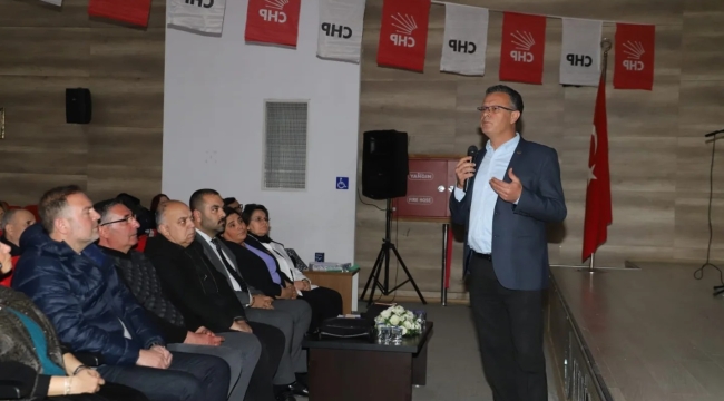 Alaşehir CHP ilçe danışma kurulu toplantısı yapıldı