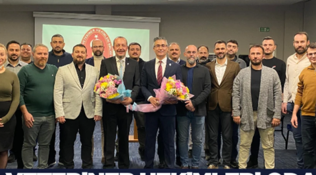 Ali Gök veteriner hekimleri odası başkanı oldu