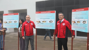 Baraj ve göletlere amatör balıkcıları uyaran 25 tabela kondu