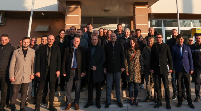 Başkan Balaban açılışı yapılacak Muradiye hizmet binasını gezdi