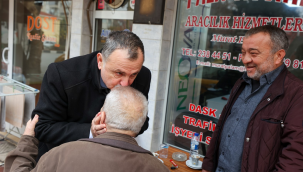Başkan Balaban esnaf ziyaretinde talep yağmuruna tutuldu