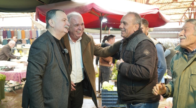 Başkan Balaban esnafın mutluluğuna ortak oldu