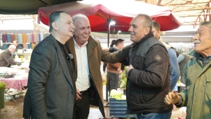 Başkan Balaban esnafın mutluluğuna ortak oldu