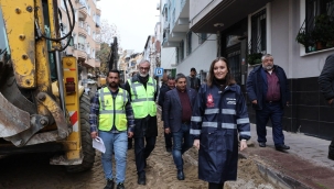Ulutepe caddesini yenileme incelemesine muhtarlarda katıldı