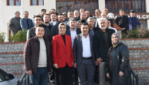 Başkan Hızlı kongre öncesi Kırkağaç'ta