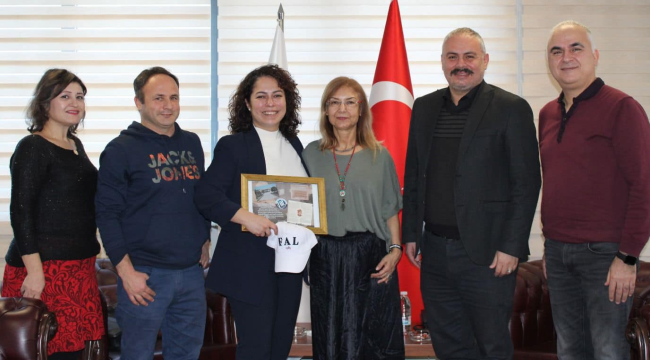 Başkan Malay'ı mutlu eden ziyaret