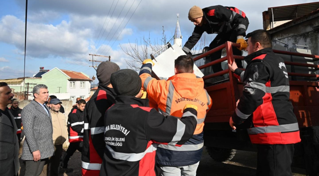 Başkan Okur, ''halkla bire bir iletişim kurarak sorunları çözeceğiz''