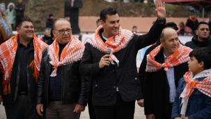 Başkanlar 26. Gökkaya folklorik deve festivalinde buluştu