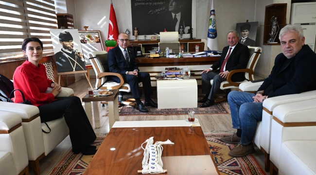 Başkanlar Salihli'de buluştu