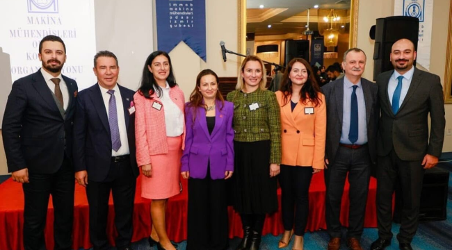 Başkanlar TMMOB makina mühendisleri odası yılbaşı kutlamasına katıldılar