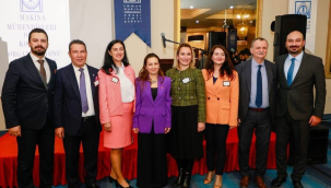Başkanlar TMMOB makina mühendisleri odası yılbaşı kutlamasına katıldılar