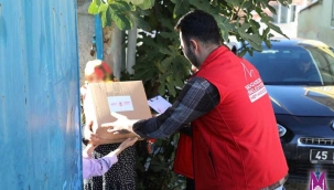 Belediye 5 mahallede yoksulların yardımına koştu