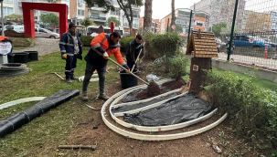 Belediye çalışıyor Soma güzelleşiyor