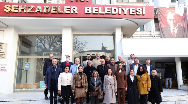 CHP il yönetimi başkan Durbay'ı ziyaret etti