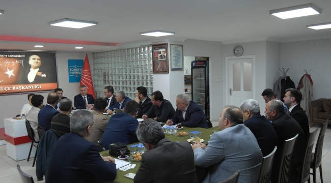 CHP ilçe başkanları Turgutlu'da toplandı